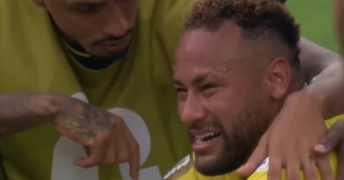 VIDEO  Duke qarë me dënesë dhe lutjet drejt Zotit  Neymar e mbyll pa lavdi te Brazili