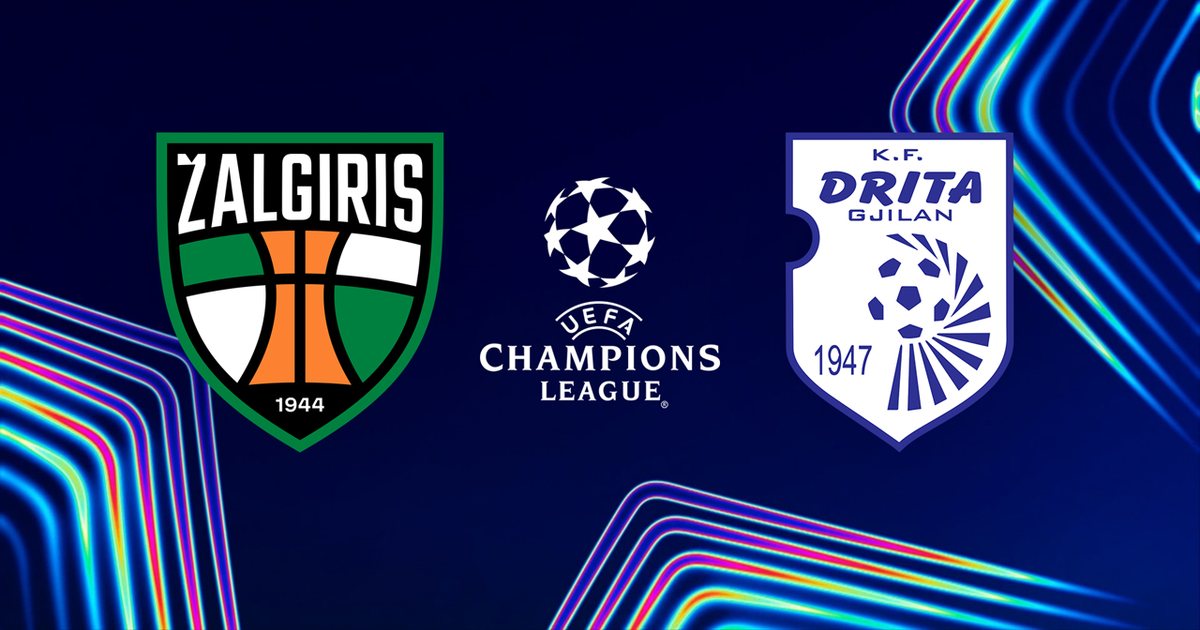 Drita  all in  në transfertën lituaneze  kampionët e Kosovës gati për aktin e parë në Champions League  FORMACIONET ZYRTARE 
