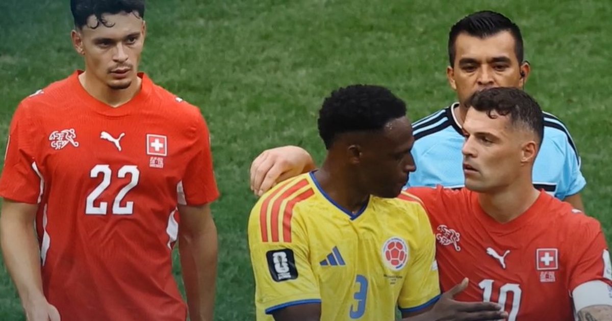 VIDEO  Zvicra e Xhakës po  reziston  kundër Kolumbisë  asgjë nuk ka përfunduar për  biletën  drejt çerekfinales