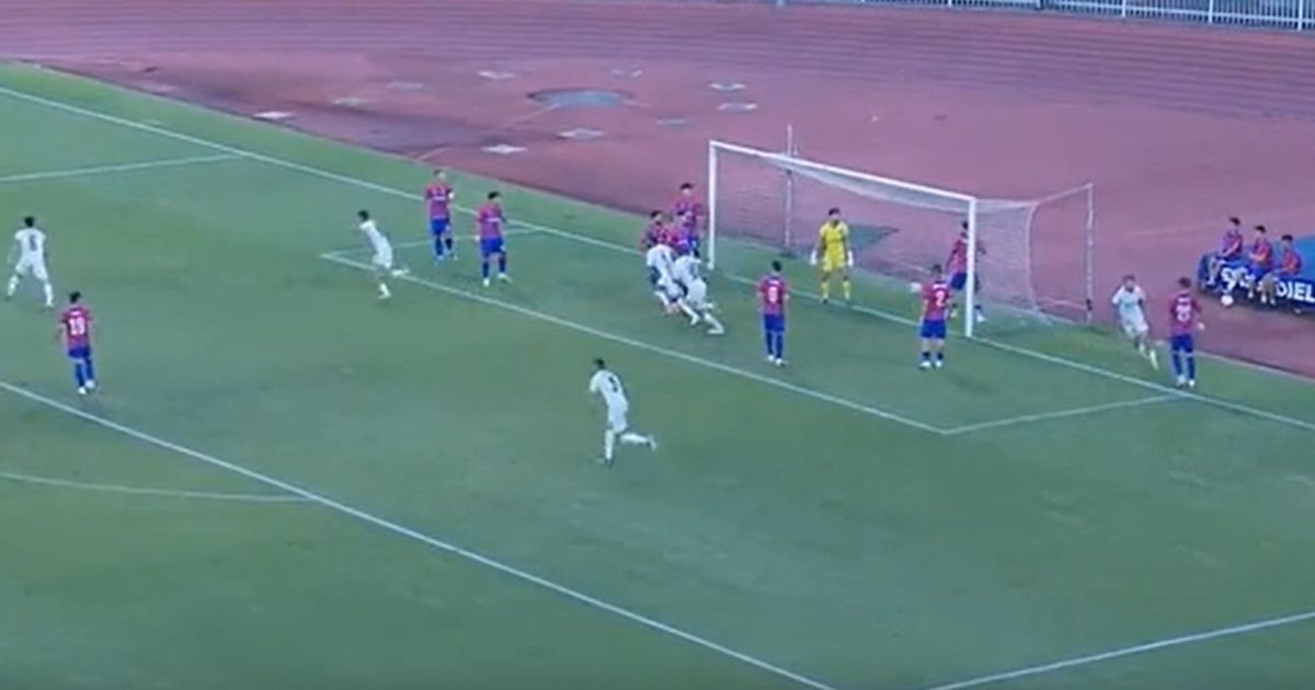LIVE  Gol nga goditja e këndit  Vllaznia në  shok  pas 4 minutash lojë  VIDEO 
