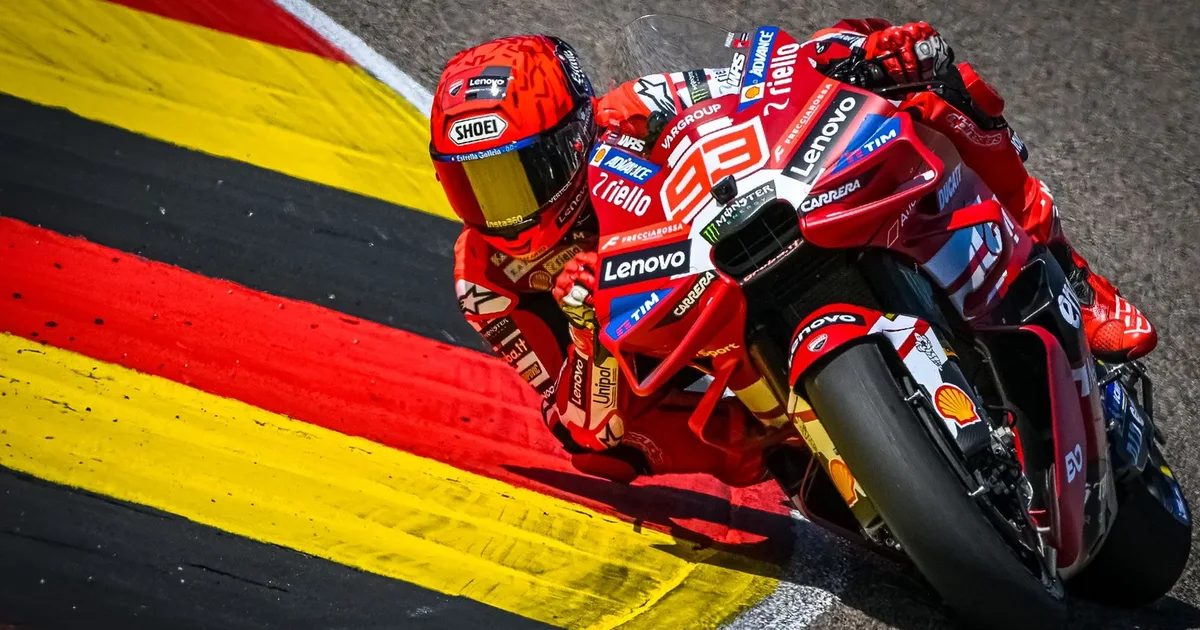 MOTO GP  Marc Marquez dominon në Sachsenring  Bagnaia mbetet jashtë  Top 10 