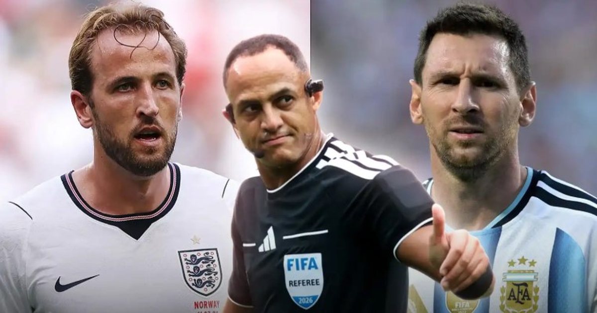 FIFA i bën  gropën  Anglisë me arbitrin  Argjentina merr tjetër  asist 