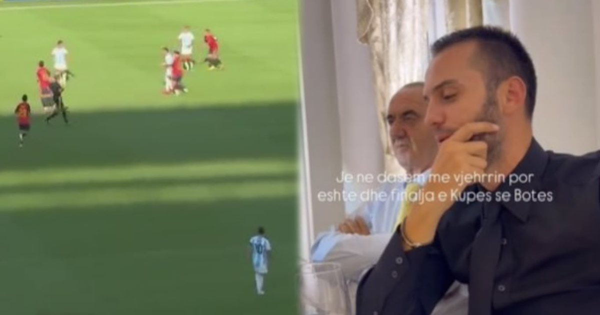 VIDEO  Regjisori i njohur në siklet pranë vjehrrit në dasëm prej finales së Kupës së Botës  Arbana Osmani e  nxjerr zbuluar 