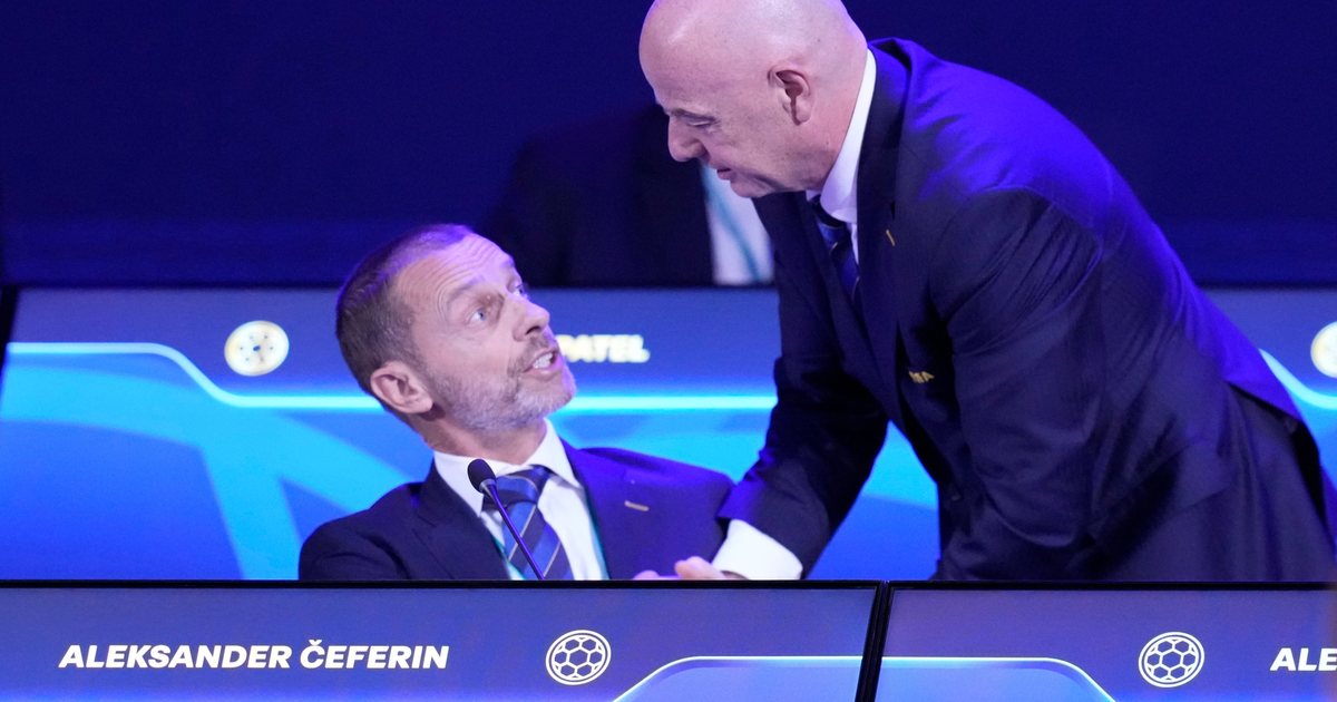 Përplasja UEFA FIFA thellohet  Ceferin mungon në finalen e Botërorit