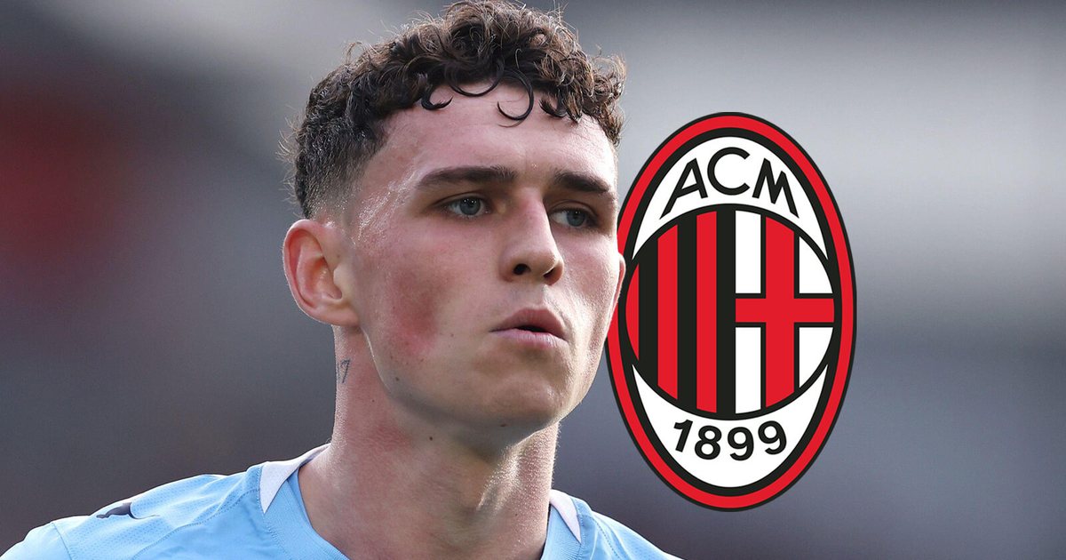 ZYRTARE  Phil Foden i bën  dalje  Milanit  sulmuesi qëndron në Premier League