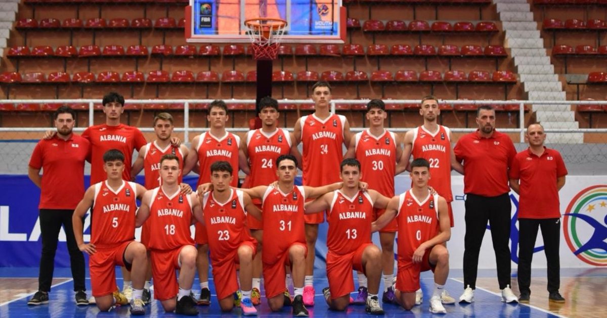 EUROBASKET U 18  Nisje spektakolare nga Kombëtarja shqiptare e djemve  mposhten vajzat kuqezi