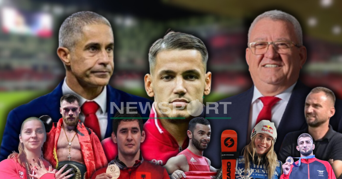 PERSONAZHI I VITIT  Nga kreu i FSHF së Armand Duka te  makthi  i serbëve Rey Manaj  Trajnerët Sylvinho   Tetova e deri te Uldedaj  Calja dhe Colturi  NEWSPORT hap sondazhin 