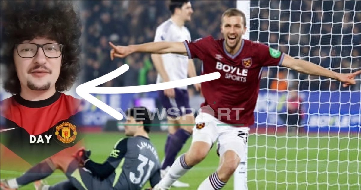 VIDEO  Barazim për të  shkulur flokët   Manchester United lë pikë përballë West Ham dhe lë me  gisht në gojë  tifozin e famshëm