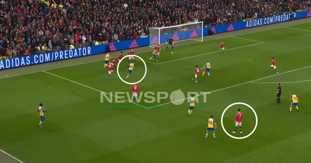 VIDEO  U përball për herë të parë ndaj Cristiano Ronaldos  Armando Broja kërkon të përmbush  misionin  ndaj Manchester United