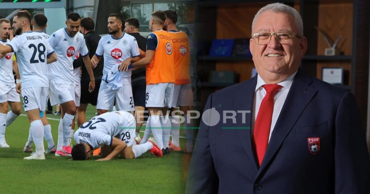 Barazimi i Dinamos në Slloveni  presidenti i FSHF së Armand Duka  Uroj që në  Elbasan Arena  të festohet kualifikimi