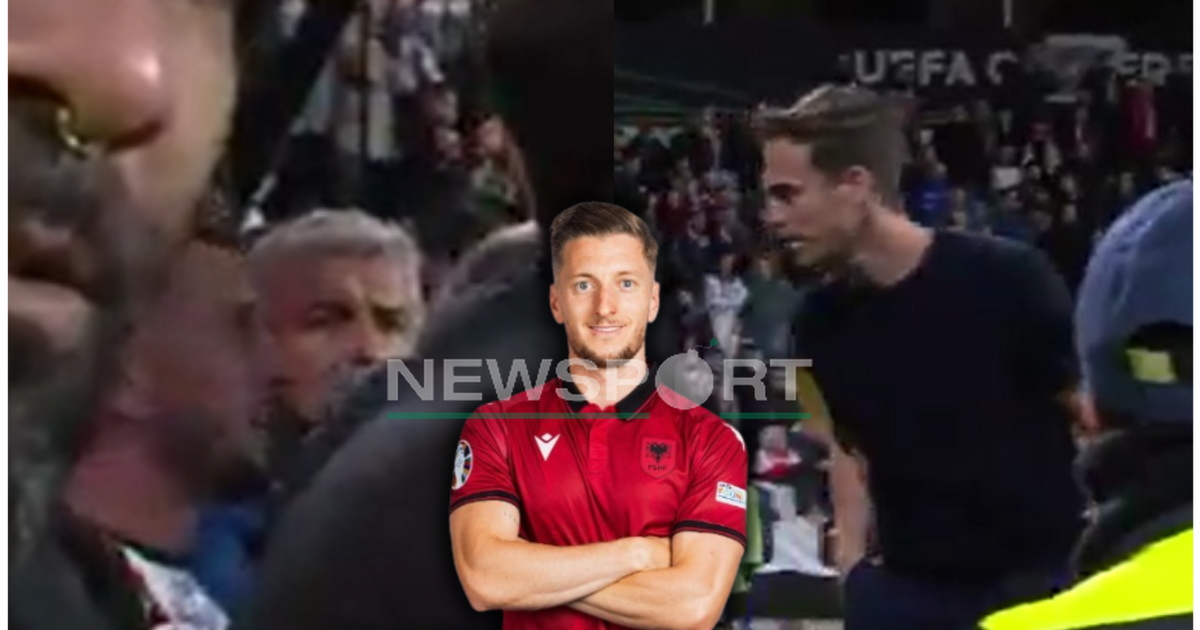 VIDEO  Pamjet  thyejnë  rrjetin  Plas mes Balliut dhe trajnerit  futbollistët ndërhyjnë për t i ndarë