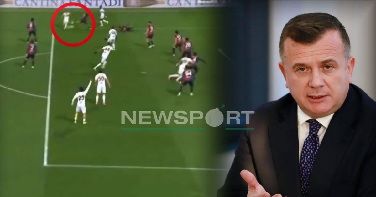 VIDEO  Eurogol i shqiptarit  shtangu  tifozët  REAGON Taulant Balla