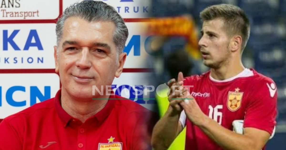 Skënder Gega ia thotë në sy Ylber Ramadanit  ish trajneri i Partizanit  Kam dëgjuar fjalë   