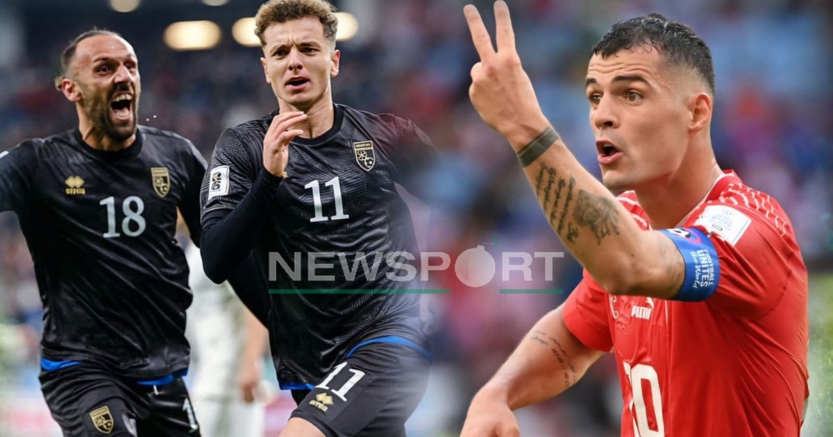 Kosova i përgjigjet  dhëmbë për dhëmbë  Zvicrës  dyshja Muriqi Asllani  kërcënojnë  Xhakën  FORMACIONET ZYRTARE 