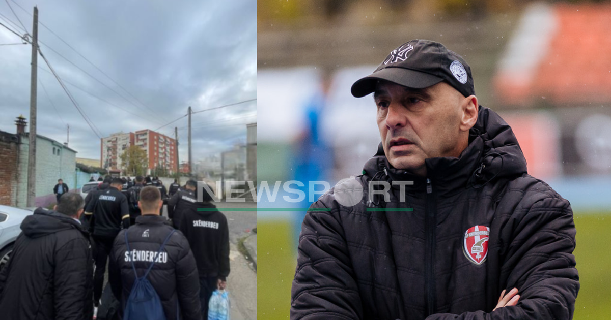 EKSKLUZIVE  Dhuna në Iliria   Skënderbeu  Ernest Gjoka REAGON për herë të parë  U sulën me grushte duke goditur   