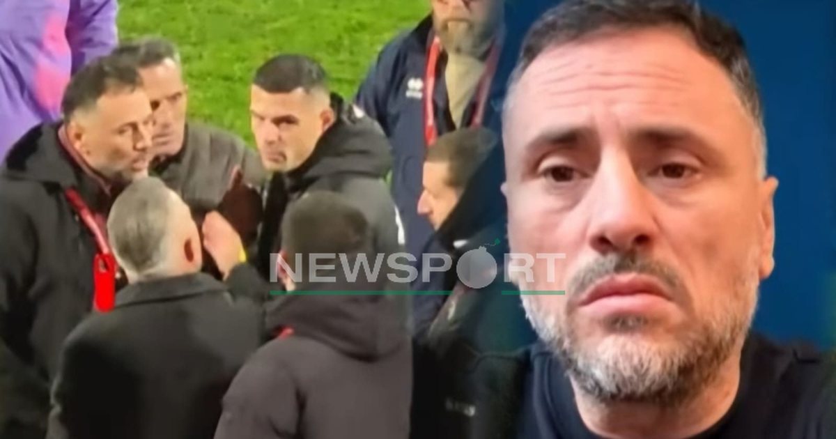 U fërshëllye dhe u tha se Granit Xhaka debatoi ashpër me kreun e tifogrupit  Dardanë   REAGON Lulzim Berisha