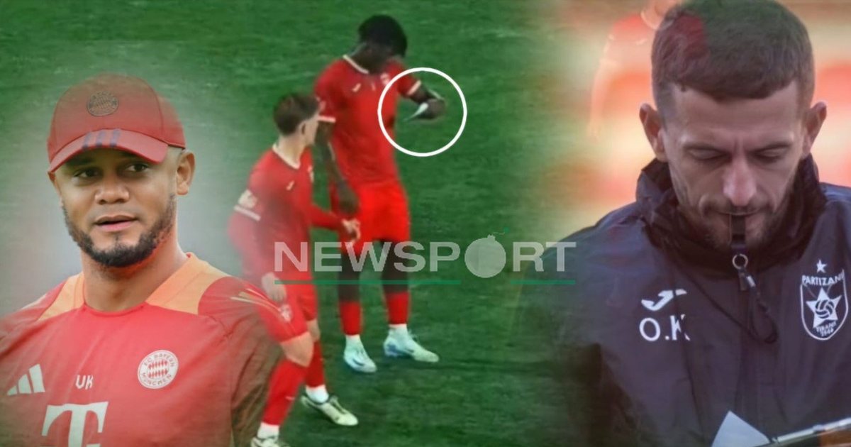 VIDEO  Oltijon Kërnaja bëhet  viral   trajneri i Partizanit si Kompany i Bayern Munich  ARSYEJA 