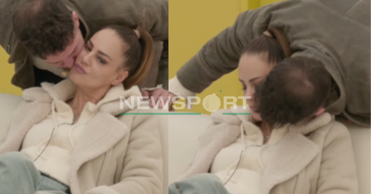 Plasin  çokollatat  në Big Brother VIP Kosova  këngëtari  mbush  me puthje Hygerta Sakon  VIDEO 