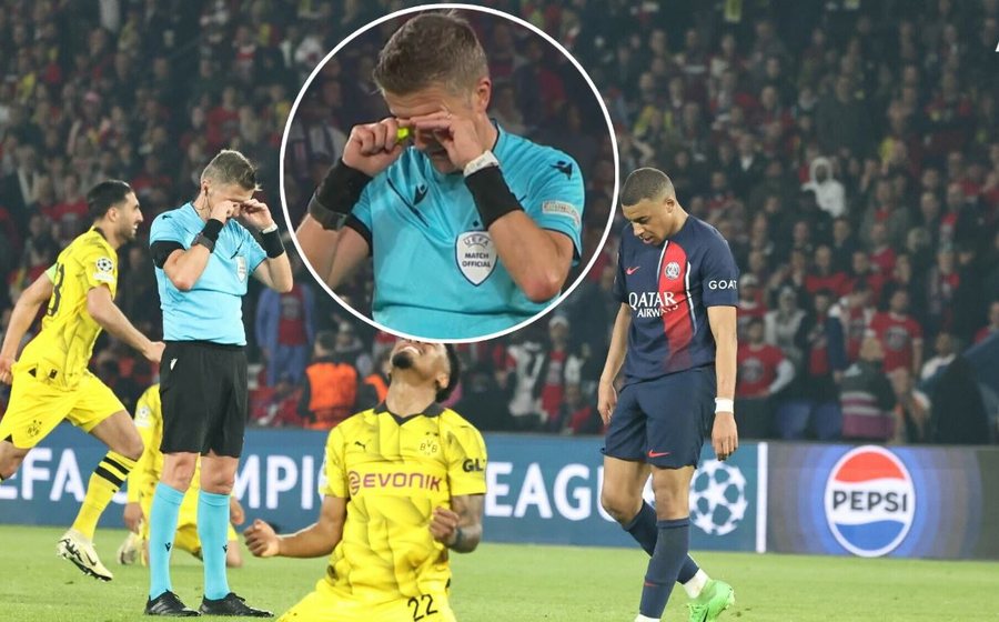 Dortmund eliminoi PSG-në nga Champions, arbitri kryesor nuk mban dot