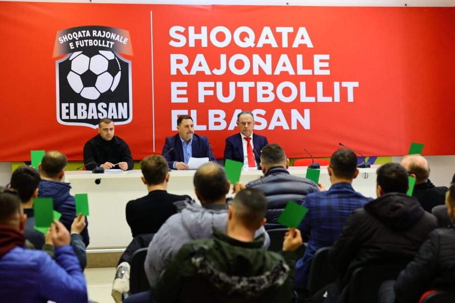 Shoqata Rajonale e Futbollit Elbasan mbajti sot Asamblenë e