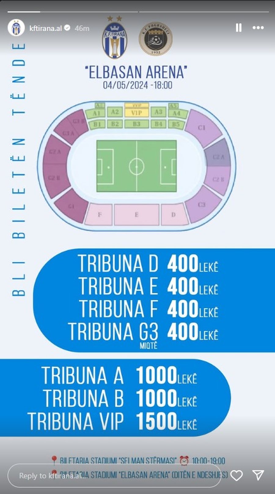 Dueli jetik përballë Pogradecit, klubi i Tiranës nxjerr në