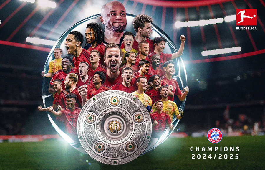Bayerni fiton Bundesligën nga “divani”, Harry Kane i jep fund