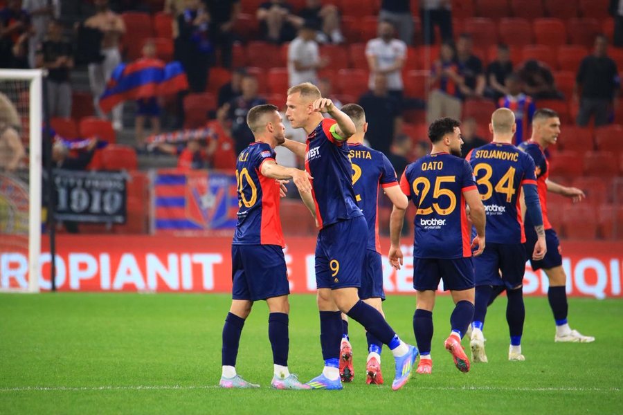 VIDEO/ Vllaznia shkon në finalen e madhe, shkodranët mposhtin Dinamon