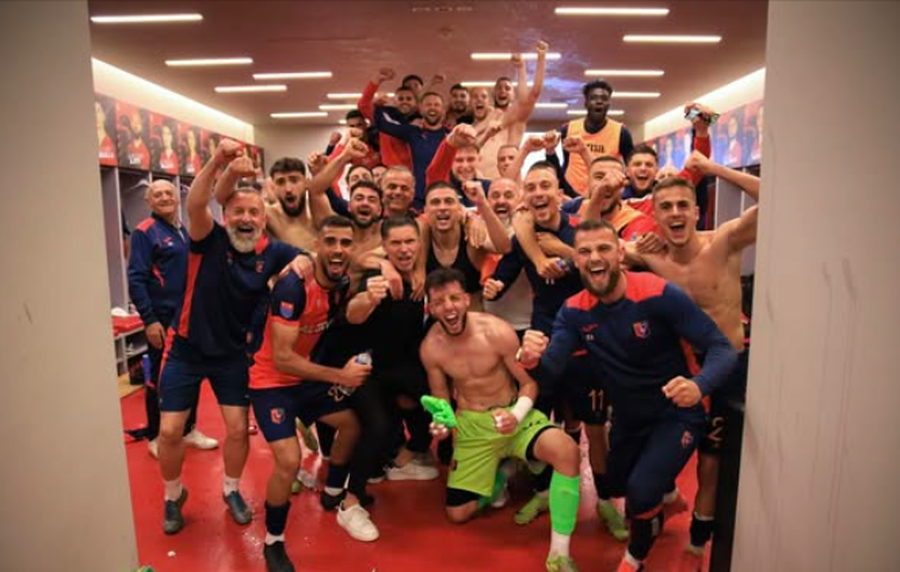 Një “hap” larg titullit kampion, Vllaznia “thumbon”