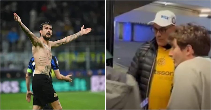 VIDEO/ Po bën xhiron e rrjetit, tifozët e Interit kthehen në