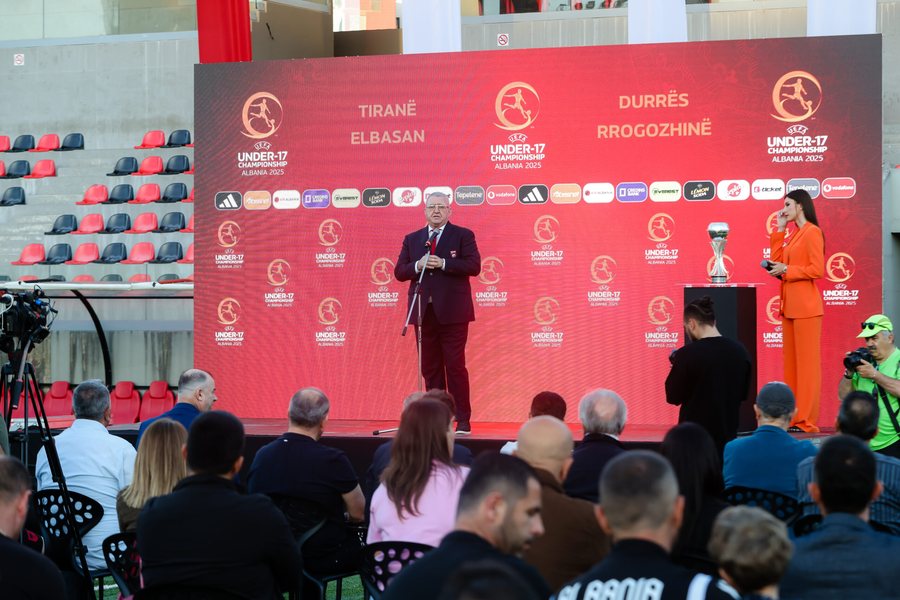 Promovimi i Euro U-17 në Tiranë, Presidenti Duka: Shijojeni