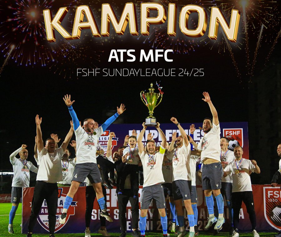 FSHF Sunday League/ ATS mposht Dajtin në shtesë dhe fiton titullin