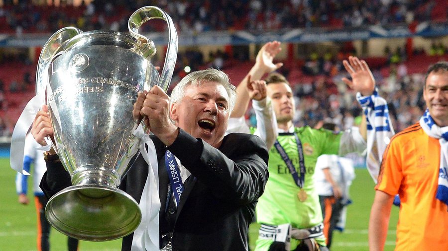 Ancelotti paketon “valixhet” te Reali, por rekordi i tij i trofeve
