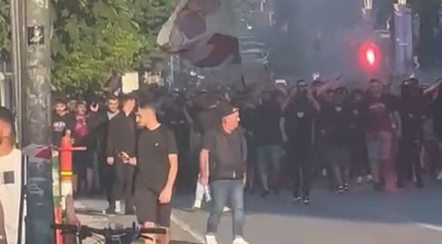 VIDEO/ Marshim për yllin e parë në fanellë, ultrasit e