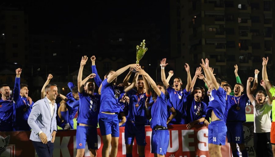 Teuta U-19 mposht Tiranën në finalen e Kupës, REAGON ekipi i