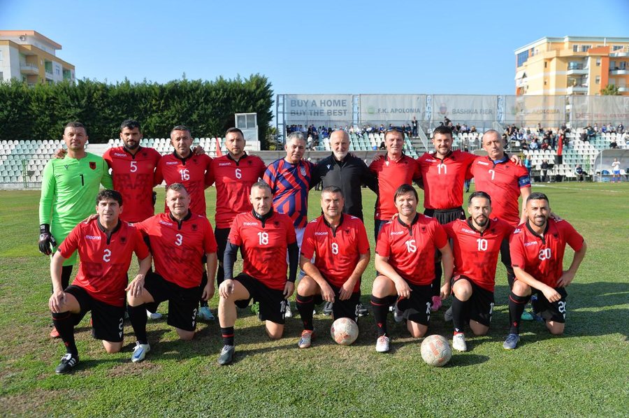 Futbolli na Bashkon/ Kombëtarja e Veteranëve merr pjesë në