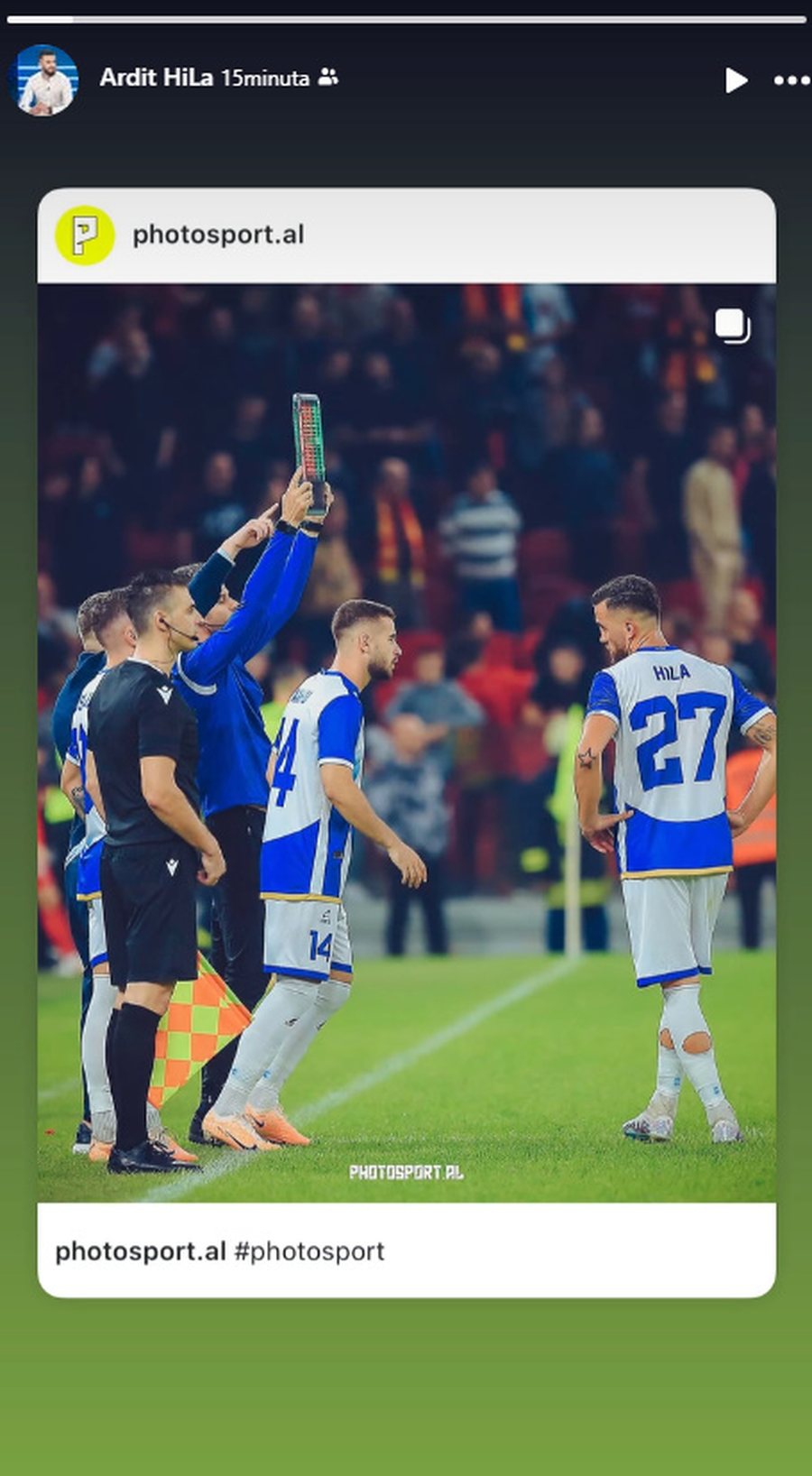 Aktualisht i huazuar në kampionatin kosovar, mesfushori