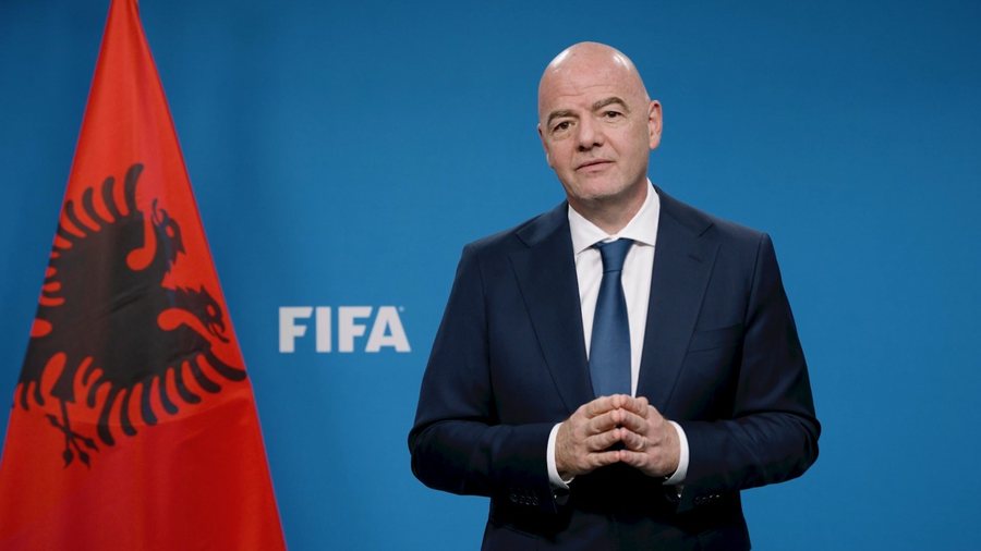 Presidenti i FIFA-s, Gianni Infantino, uron KF Egnatia për titullin kampion