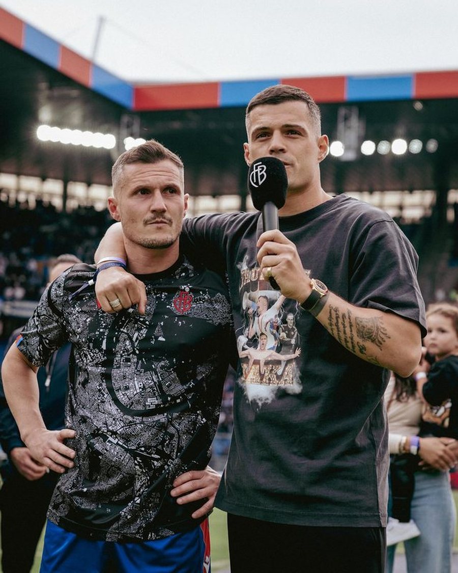 Lot mes vëllezrit Xhaka dhe koreografi speciale, Taulanti