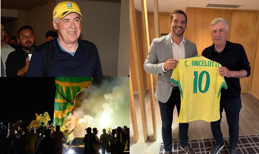 VIDEO/ I buzëqeshur dhe me kapelen e Brazilit në kokë, Carlo