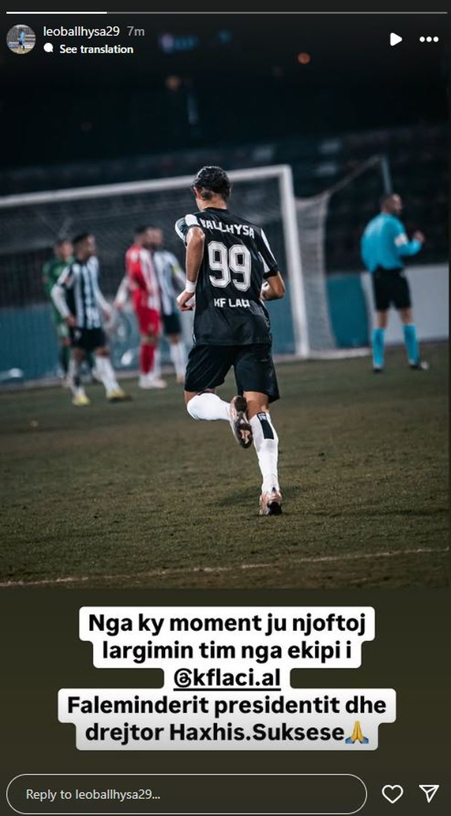 ZYRTARE/ Vetëm një sezon te Laçi, talenti i bardhezinjve