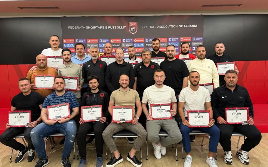 Kursi për skaut futbolli, 19 pjesëmarrës marrin diplomë nga