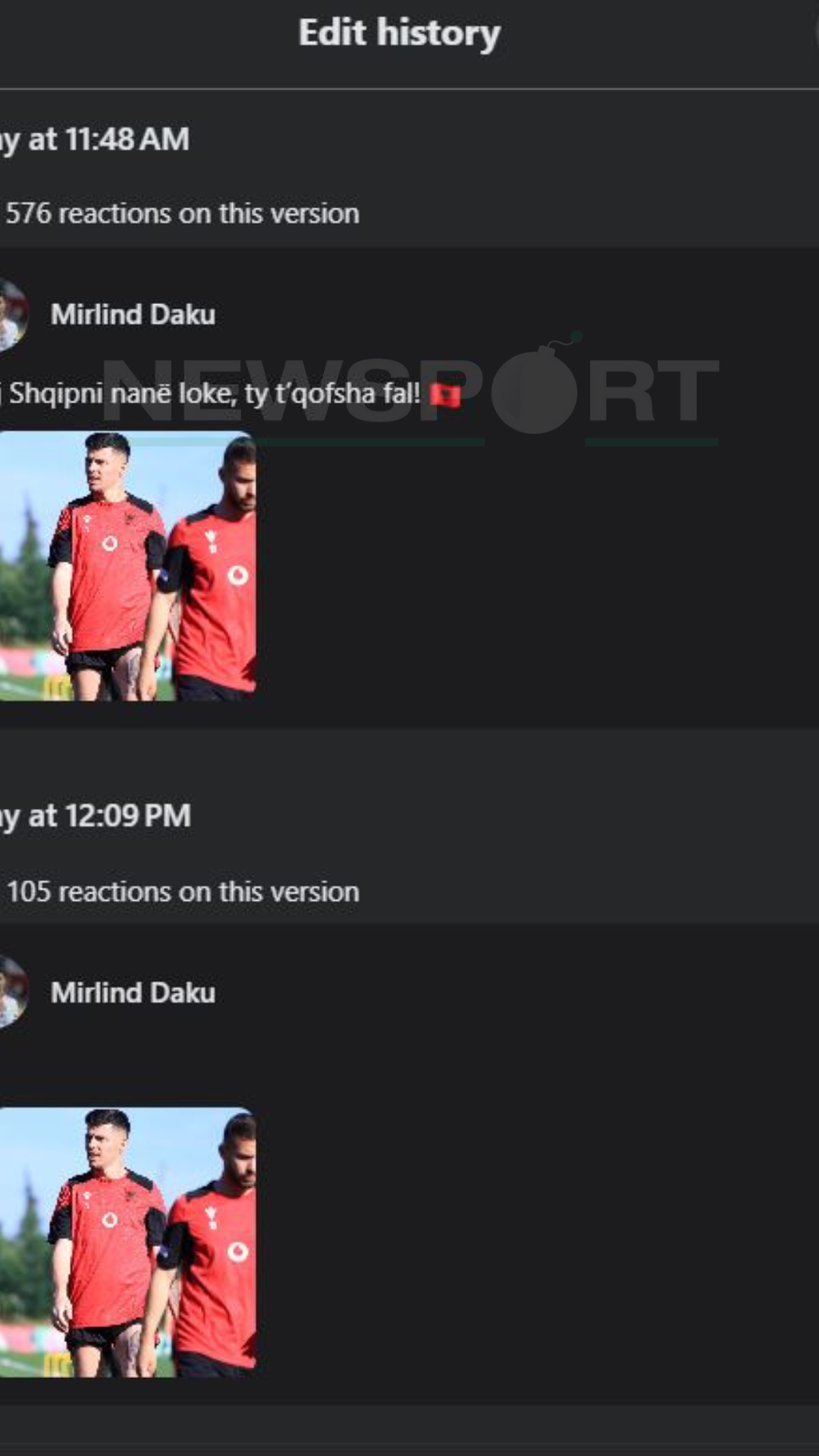 FOTO/ “Moj Shqipëri nanë loke, ty t’qofsha fal!”