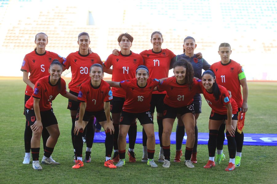 Shqipëria e vajzave mbyll fushatën e Nations League ndaj