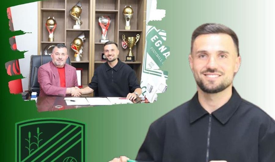 ZYRTARE/ Kontratë 2-vjeçare, Egnatia prezanton sulmuesin e