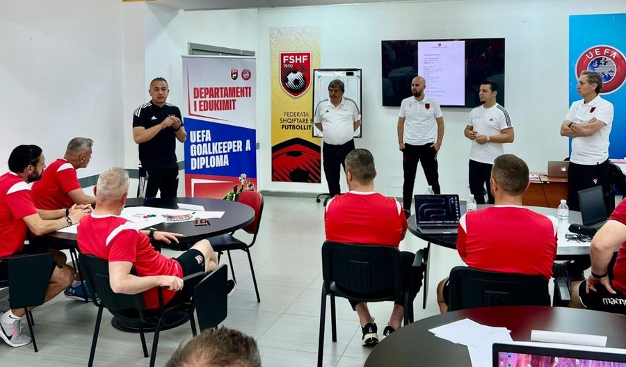 UEFA Goalkeeper A për herë të parë në Shqipëri,
