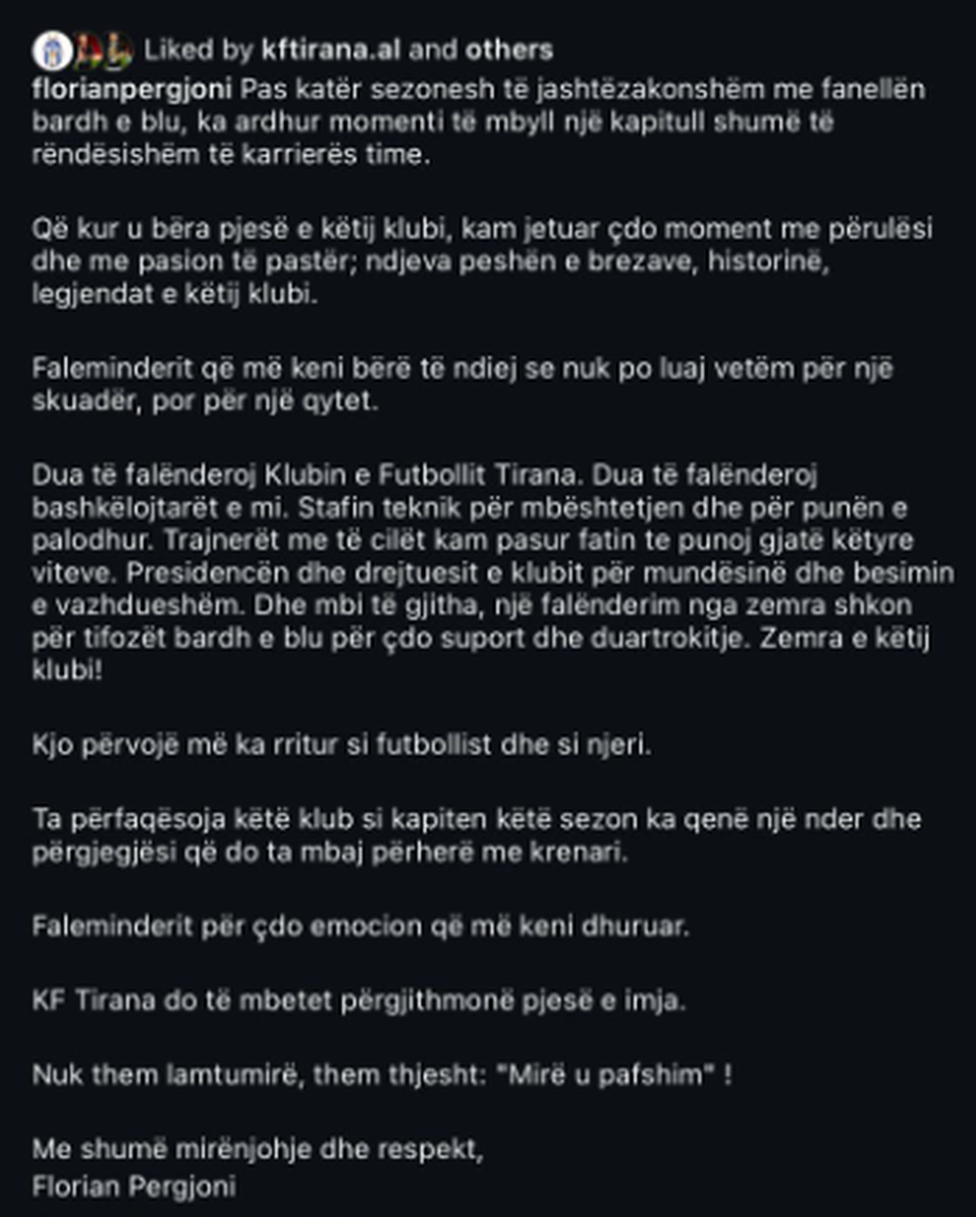 ZYRTARE/ “Tërmet” te Tirana, mbrojtësi njofton largimin