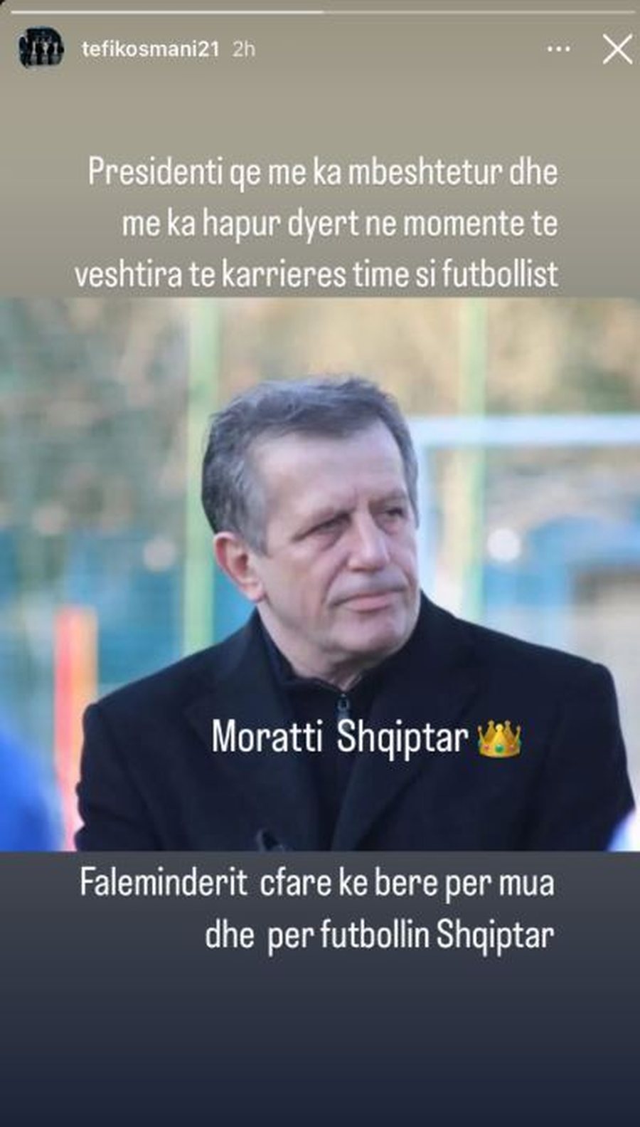 E krahason me ish-presidentin e Interit, Tefik Osmani për Edmond