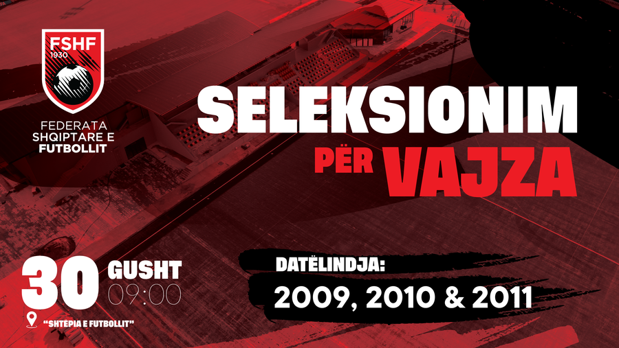 FSHF organizon seleksionim në “Shtëpinë e Futbollit”
