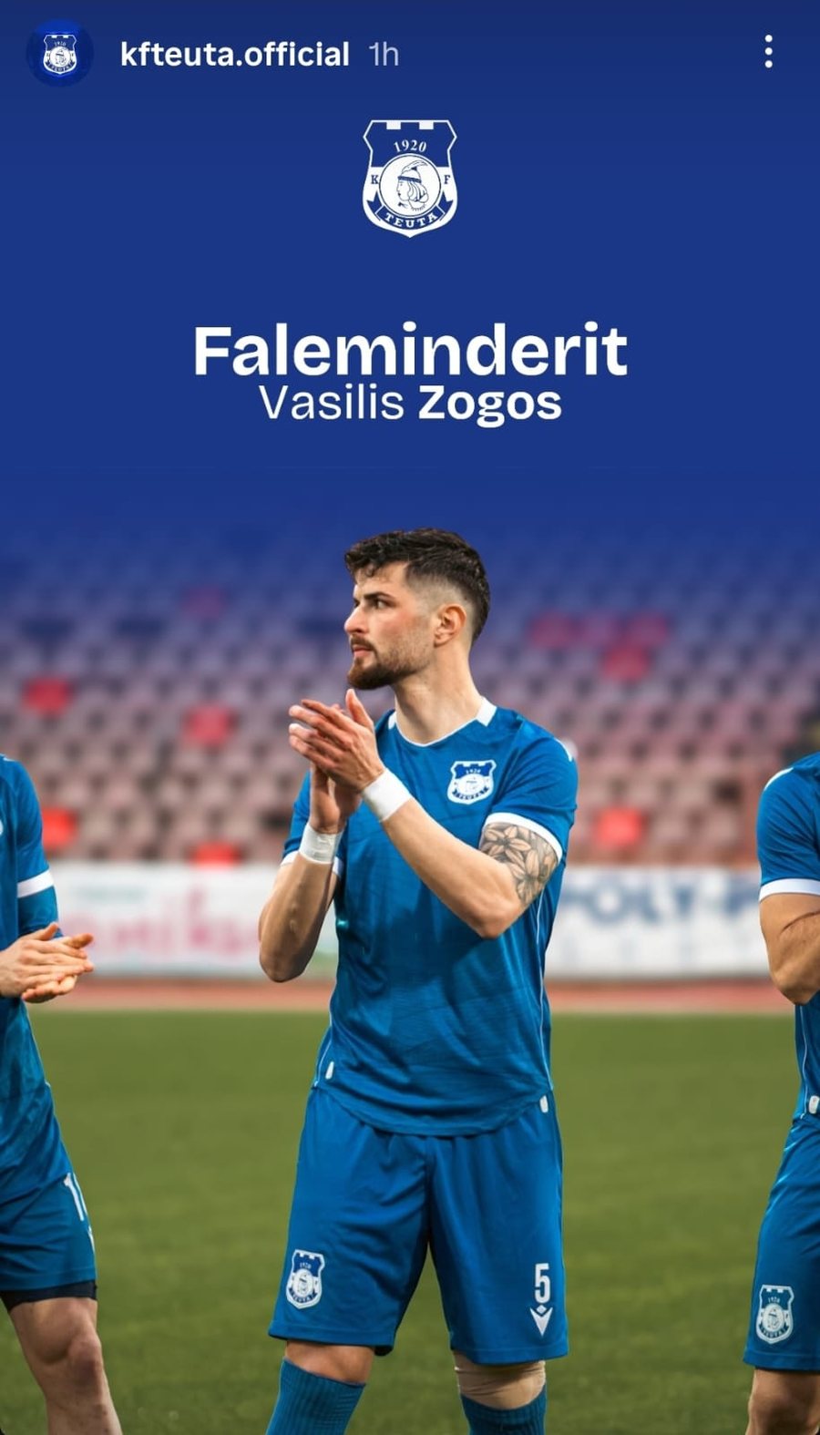 ZYRTARE/ Plot 6 largime nga Teuta, klubi durrsak nuk kursen falënderimet