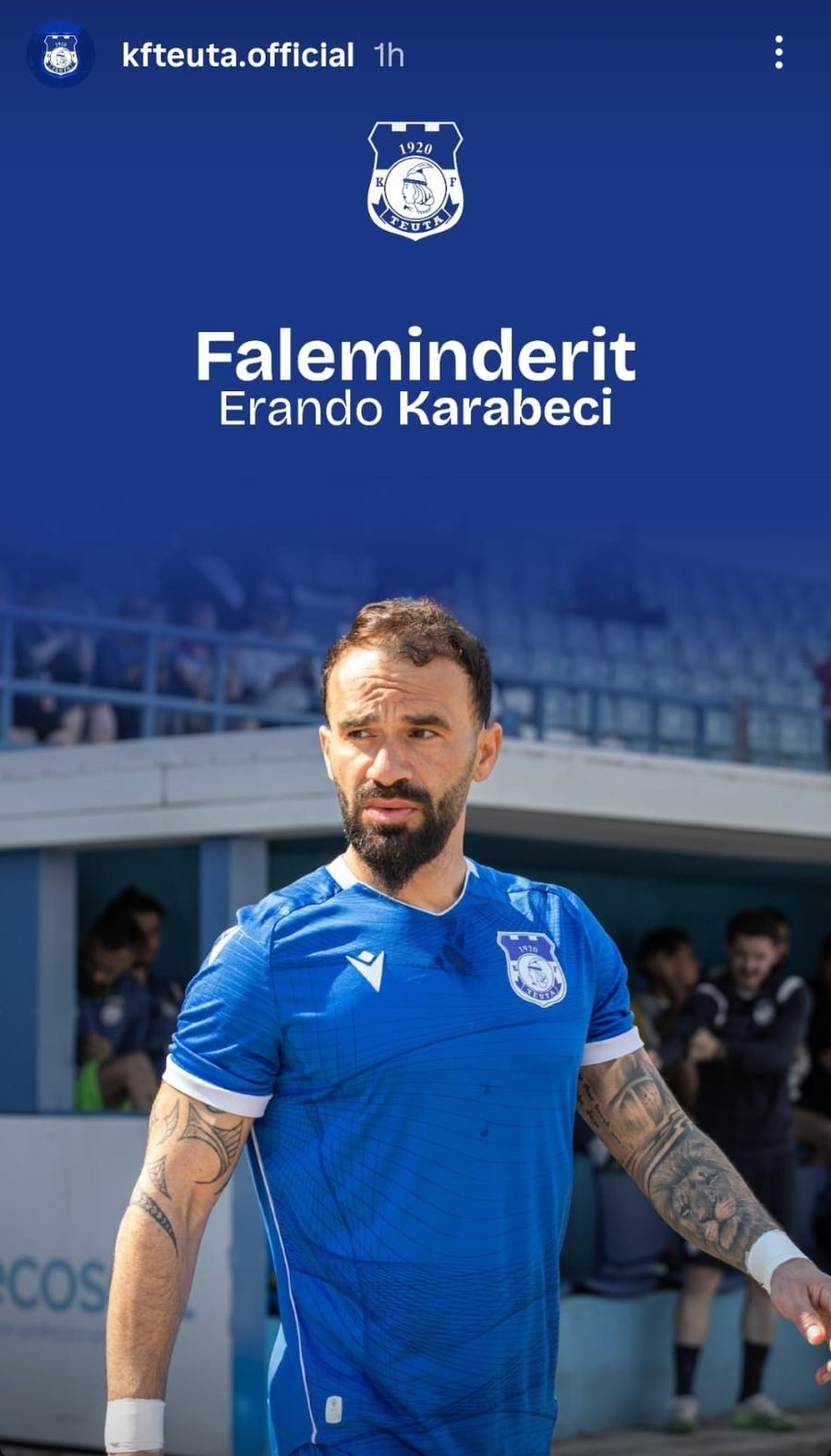 ZYRTARE/ Plot 6 largime nga Teuta, klubi durrsak nuk kursen falënderimet